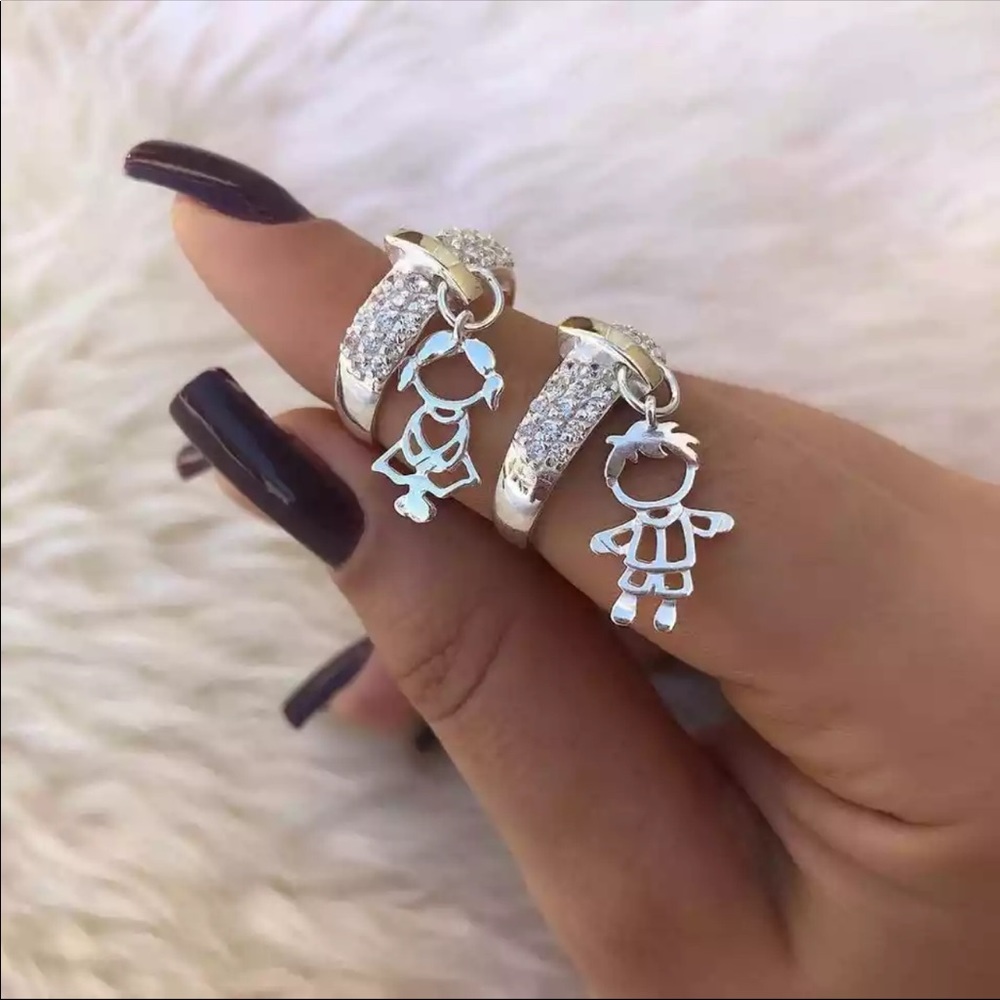 New Luxury Brand Gold Color CZ Stone rings - Picture 2 of 2